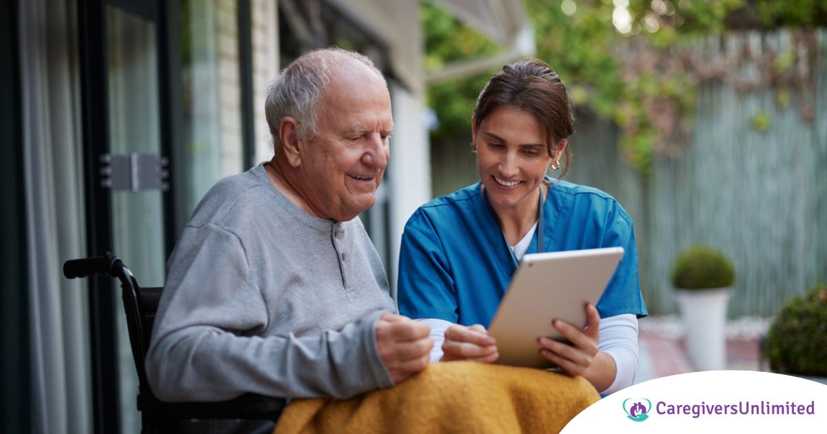 Discussing options for home care vs. assisted living